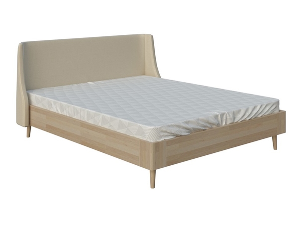 Кровать Lagom Side Wood бежевая