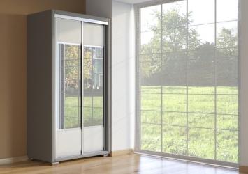 Шкаф-купе 2-х дверный Orma Soft зеркальный