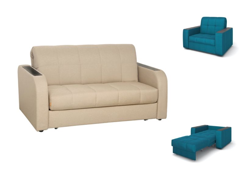Комплект диван и кресла Ergonomic Prime Hard