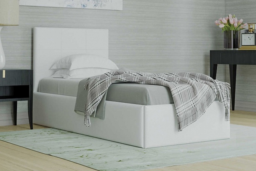Односпальная кровать Alba с матрасом Optima Classik EVS500
