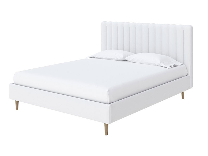 Кровать Madison Lite экокожа белая